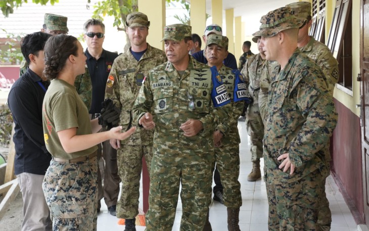 Encap SGS 2026 Buktikan Komitmen Tni Bersama Negara Bangun Fasilitas Pendidikan Untuk Masyarakat Di Martapura