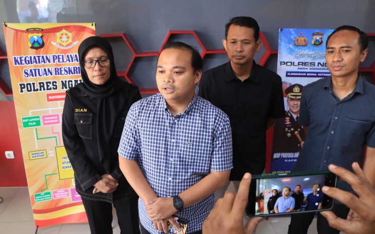 Kasat Reskrim AKP Pras Ardinata, S.Tr.K., S.I.K., saat memberi keterangan pers, Kamis (3/9/2026).
