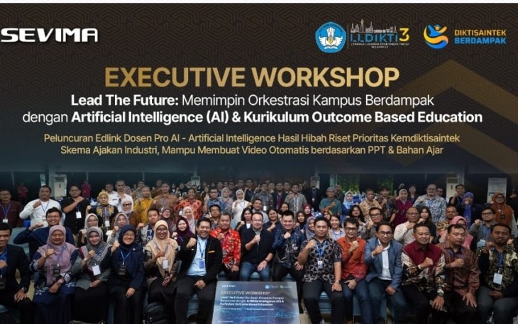 SEVIMA bersama Rhenald Kasali dan ratusan rektor diskusi perkembangan AI untuk perguruan tinggi