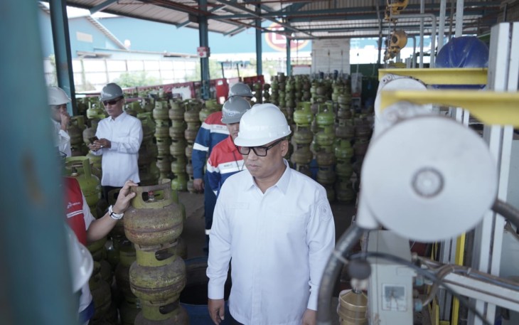 Wagub Nynyang saat Tinjau Pertamina Patra Niaga dan Pertamina Gas di Kabil