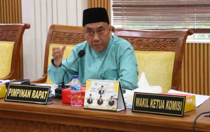 Anggota Komisi I DPRD Kota Batam, Muhammad Fadhli, SE., MM.
