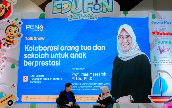 Talkshow bersama Guru Besar UIN Sunan Ampel Surabaya Profesor Imas Maesaroh dalam EDUFUN 2026