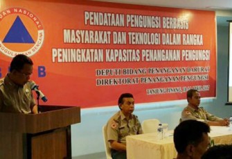 BNPB Kembangkan Pendataan Pengungsi Berbasis Teknologi