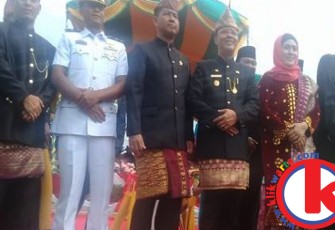Upacara HUT Kaur ke-14 Berlangsung Sukses