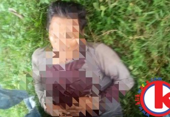 Korban ditemukan bersimbah darah di dekat mesin penggilingan padi miliknya, Sabtu (20/05/2017)