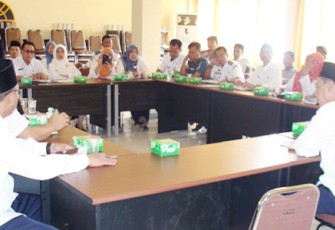 Rapat teknis Optimalisasi Angkutan Jasa Wisata Pulau Tikus, di Ruang Rapat Enggano Dishub Provinsi Bengkulu, Rabu (10/05).  