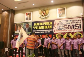 Pelantikan Pengurus Serikat Media Siber Indonesia (SMSI) Provinsi Bengkulu