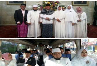Walikota Bengkulu, Helmi Hasan menggelar Open House, di Balai Kota