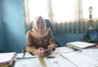 Kepala Dinas Perindustrian dan Perdagangan Kota Bengkulu Dewi Dharma