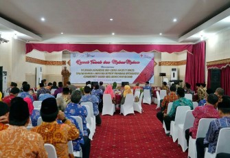 Ramah tamah bersama delegasi Japanesse Red Cross Society (JRCS).