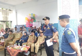 Kepala Dinas PBK Kota Bengkulu Saipul Apandi saat memberikan kata sambutan
