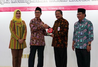 Asisten III Setda Provinsi Bengkulu Gotri Suyanto Dan Perpustakaan Nasional RI Pustakawan Ahli Utama T Syamsul Bahri