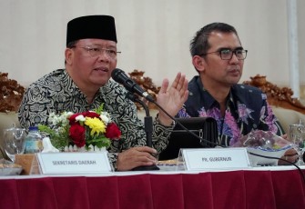 Plt Gubernur Bengkulu hadir pada Entry Meeting Audit Lanjutan Atas Laporan Keuangan Pemerintah Daerah (LKPD) Tahun 2017