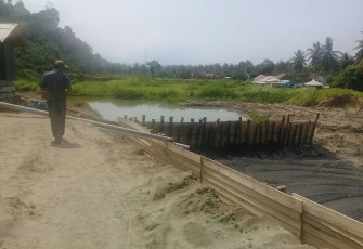 Lokasi Tambang PT. BMS di Desa Tebing Rambutan, Kecamatan Nasal Kabupaten Kaur