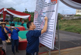 Wakil Bupati Bengkulu Tengah Septi Periyadi Deklarasi  Anti Hoax