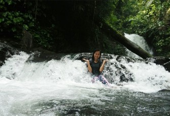 Potensi Wisata Air Terjun Desa Air Tenam