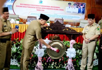 Pembukaan Musrenbang Dilakukan Oleh Plt Gubernur Bengkulu Rohidin Mersyah