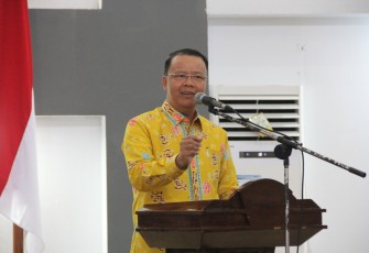 Plt Gubernur Bengkulu Rohidin Mersyah hadir dan membuka secara resmi Sosialisasi Kuliah Mandiri ke Luar Negeri.