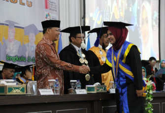 Plt Gub hadiri Wisuda XXI Poltekes Kemenkes.