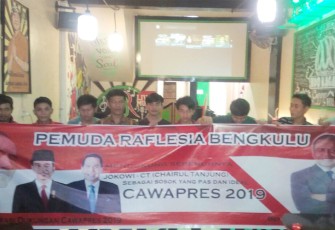 Beberapa Pemuda Raflesia Dukung CT jadi Cawapres dampingi Jokowi di Pilpres 2019