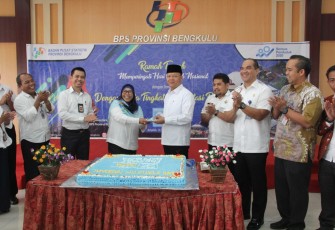 Plt. Gubernur Bengkulu Rohidin Mersyah hadiri peringatan Hari Statistik Nasional