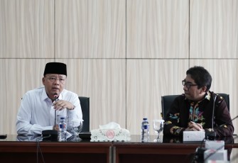 Plt Gubernur Rohidin Mersyah terima kunjungan Pelindo Bengkulu