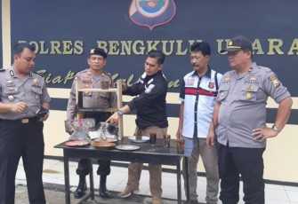 Press Conference Polres Bengkulu Utara
