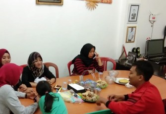 Silaturahmi Ikatan Pemuda Jawa Bengkulu (IPJB) Kamis malam (27/09).