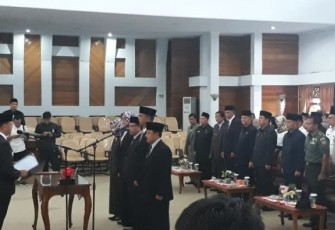 Pelantikan 5 Komisioner Komisi Informasi Provinsi Bengkulu