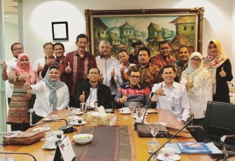 Kemendes PDTT meeting eksternal di Kementerian PUPR.