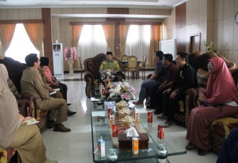 Plt Gubernur Bengkulu Rohidin Mersyah terima audiensi Generasi Pesona Indonesia