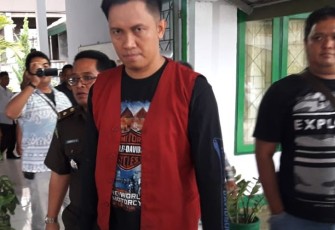 Iksanul Arif alias Itang ditahan Penyidik Kejari Bengkulu usai ditetapkan sebagai tersangka kasus Korupsi dana Beban Kerja ASN Pemkot Bengkulu