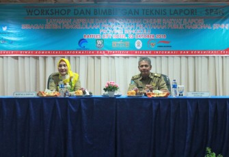 Asisten II Setda Provinsi Bengkulu Yuliswani membuka secara resmi Workshop dan Bimbingan Teknis Pengelolaan sistem Pengaduan Pelayanan Aplikasi Layanan Aplikasi Pengaduan Online Rakyat.