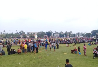 Laga Final Bupati Cup III, Kecamatan Maje vs Kecamatan Kaur Utara