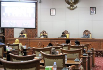 Rapat Paripurna Penyampaian Pandangan Umum Fraksi-Fraksi terhadap Nota Penjelasan Gubernur Bengkulu atas Raperda Provinsi Bengkulu tentang RAPBD Tahun 2019.