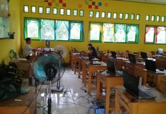 Persiapan sarana dan prasarana tes CPNSD Kaur