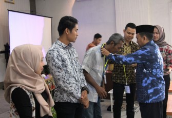Asisten I Setda Provinsi Bengkulu Hamka Sabri hadir dan membuka secara resmi Uji Kompetensi Wartawan