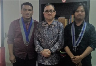 Bertemu Ketua Bawaslu, Korwil II GMKI Siap Pantau Pemilu 2019