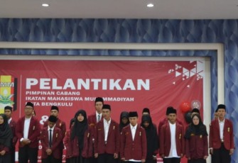 Pelantikan PC IMM Kota Bengkulu 2018-2019