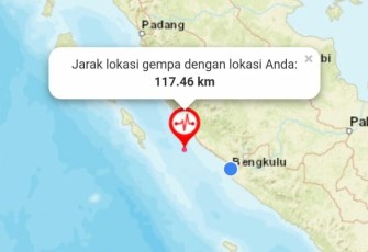 Pusat Gempa
