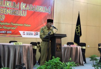 Staf Ahli Gubernur Bengkulu Bidang Ekonomi Keuangan dan Pembangunan Soemarno