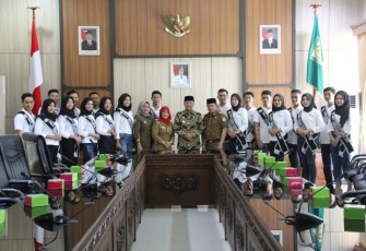 Finalis Putra-Putri Maritim Bengkulu Temui Gubernur