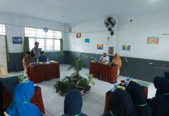 Wali Kota Bengkulu Helmi Hasan Tinjau Pelaksanaan UNBK di 2 SMP 