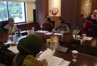 Wakil Wali Kota Bengkulu Dedy  Wahyudi Didampingi Kepala Dinas Kesehatan Kota Bengkulu Lakukan Audiensi di Kementerian Kesehatan Republik Indonesia 