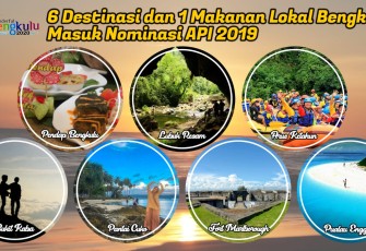 6 Destinasi Wisata dan 1 Makanan Tradisional Bengkulu Masuk Nominasi API 2019