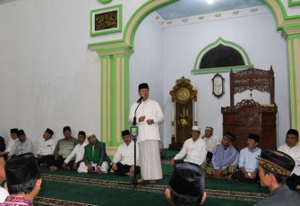 Gubernur Bengkulu Rohidin Mersyah Dalam Safari Ramadhan di Kabupaten Rejang Lebong