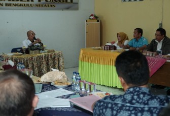 Bupati Bengkulu Selatan Tanyakan Progres Kepala OPD Tindaklanjuti Temuan BPK RI