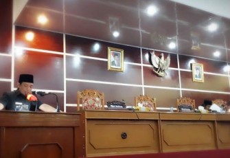 Wakil Wali Kota Bengkulu Dedy Wahyudi Berikan Jawaban Atas Pandangan Fraksi DPRD Kota Bengkulu 