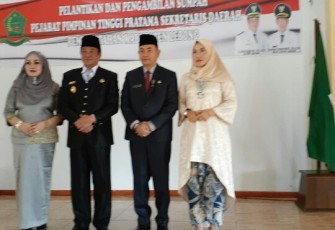 Pelantikan Mustarani Abidin Sebagai Sekretaris Daerah Kabupaten Lebong 