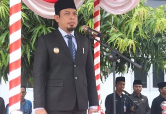 Wakil Wali Kota Bengkulu Dedy  Wahyudi Jadi Pembina Upacara Peringatan Hani 2019 